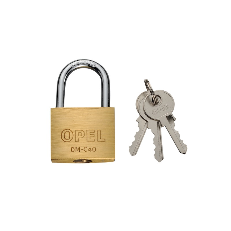 Opel All Copper Padlock Outdoor Hydropower Project Applicable to Open Copper Lock One-Word Anti-Single Open Hanging Lock in Stock Wholesale