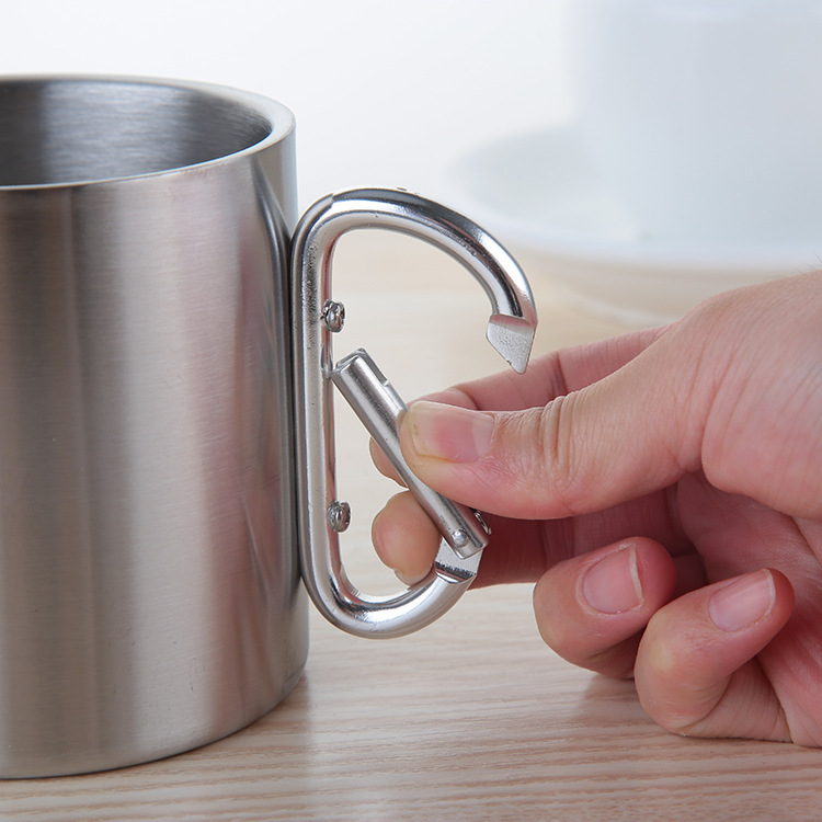  Z Zhuosheng Stainless Steel Outdoor Travel Cup Portable Mountaineering Bottle with Lock