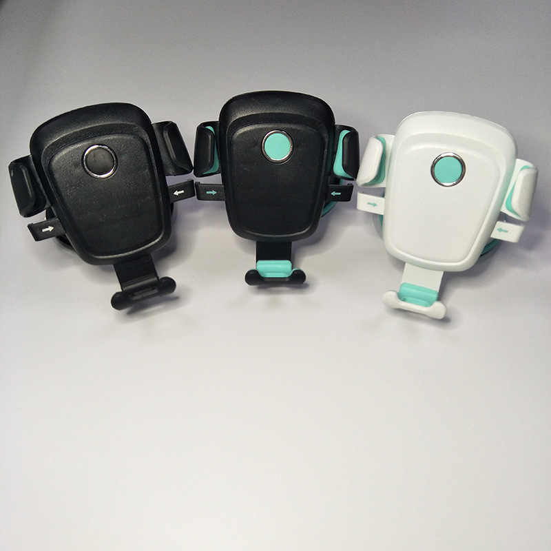New 360 ° Rotating Navigation Console Vehicle-Mounted Holder Sticky Suction Cup Automatic Lock Mobile Phone Stand Clip Wholesale