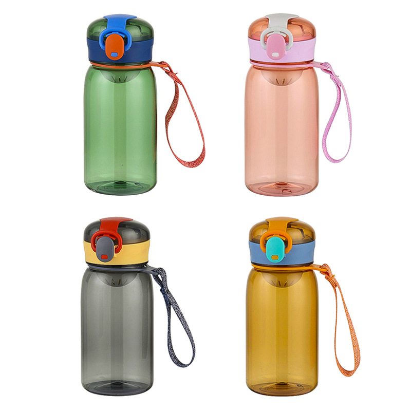 Mini Cup Outdoor Sports Portable Rope Holding Plastic Handy Cup Lock Cup Student Pocket Adult Bounce Cover