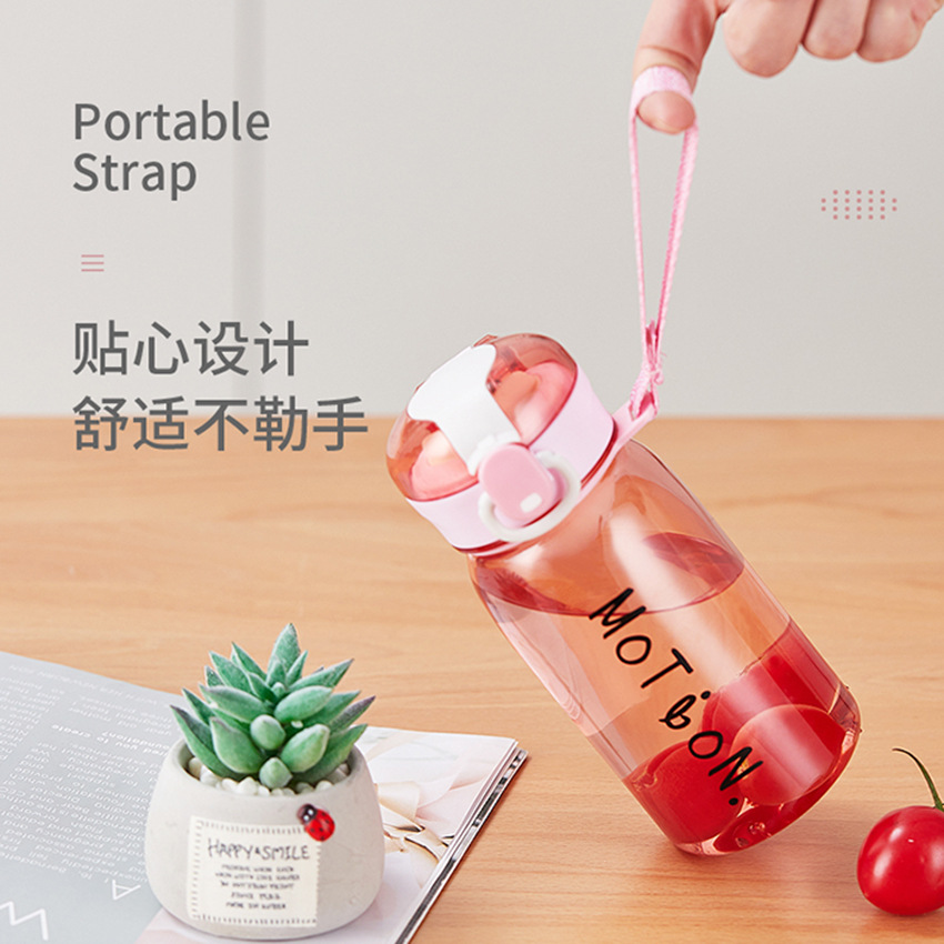 Mini Cup Outdoor Sports Portable Rope Holding Plastic Handy Cup Lock Cup Student Pocket Adult Bounce Cover