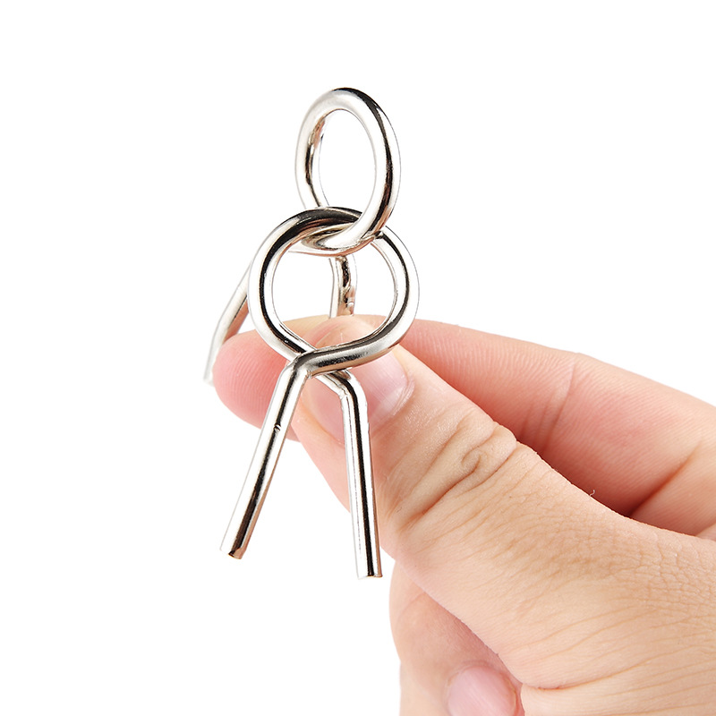the puzzle Toys Intellectual Power Network Covered 30 Times Extract Metal Leisure Series of interlocked Ruban Toy Lock