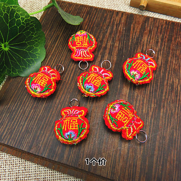 Dragon Boat Festival Colorful Rope Bracelet Pendant Accessories Children&#039;s Argy Wormwood Small Sachet Perfume Bag Tiger Head Longevity Lock Accessories Pendant