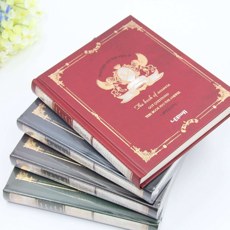 Hard Cover Notebook Customized Creative Advertising Lock Notebook Customized A5 Hardback Noteboy Hard Shell Notepad Printed Logo