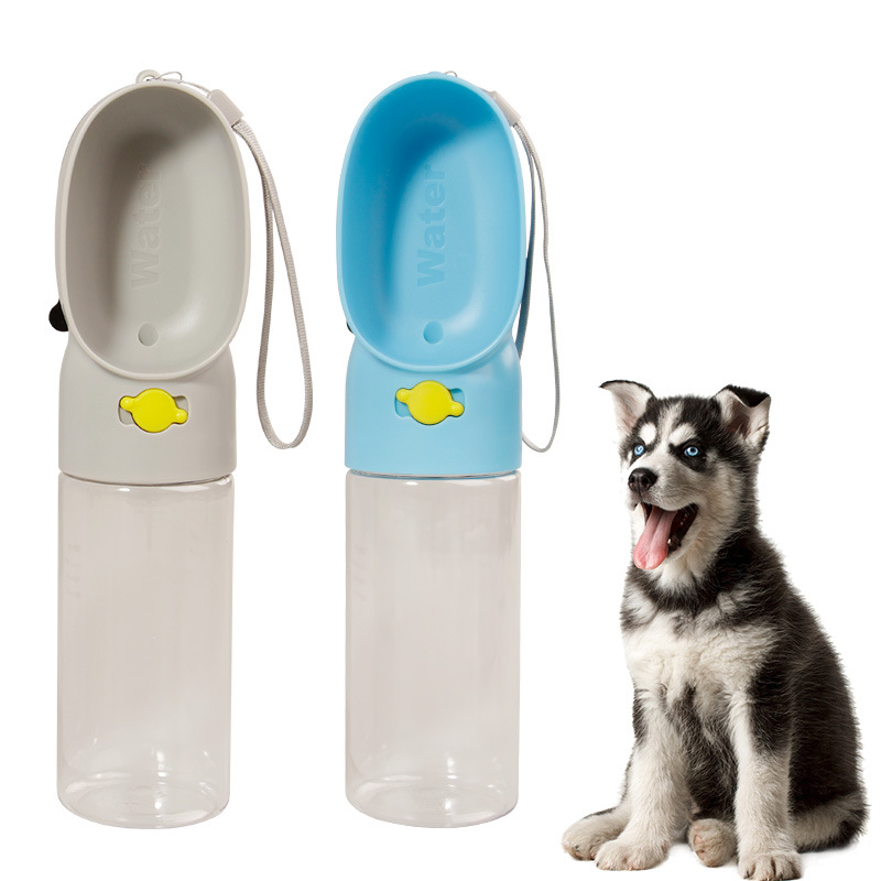 Dog Outdoor Travel Traveling Water Food Cup Portable Button Lock Water Dog Walking Feeding Cup to Undertake Custom Spot
