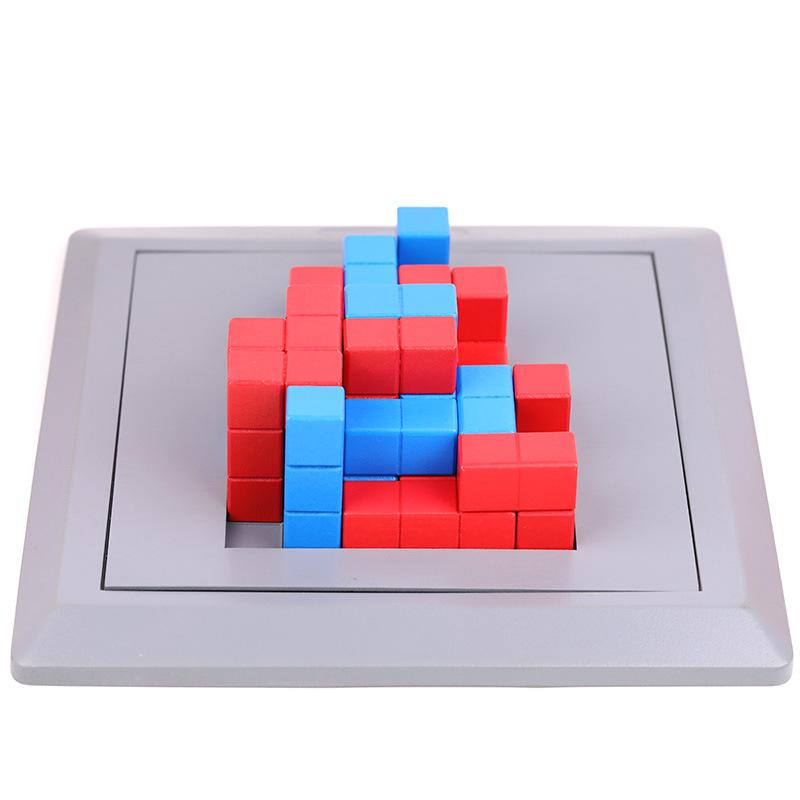 The Strongest Brain Burning Bar Lock Highland Early Education Intellectual Power Development Building Blocks Thinking Training Toys Program Same Style