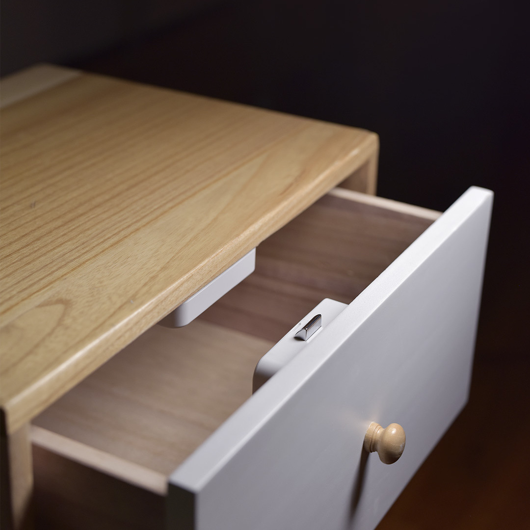 Lock Treasure Smart Chest of Drawer Switch Mobile Phone Bluetooth Unlocking Home Punch Free App Remote Wardrobe Lock