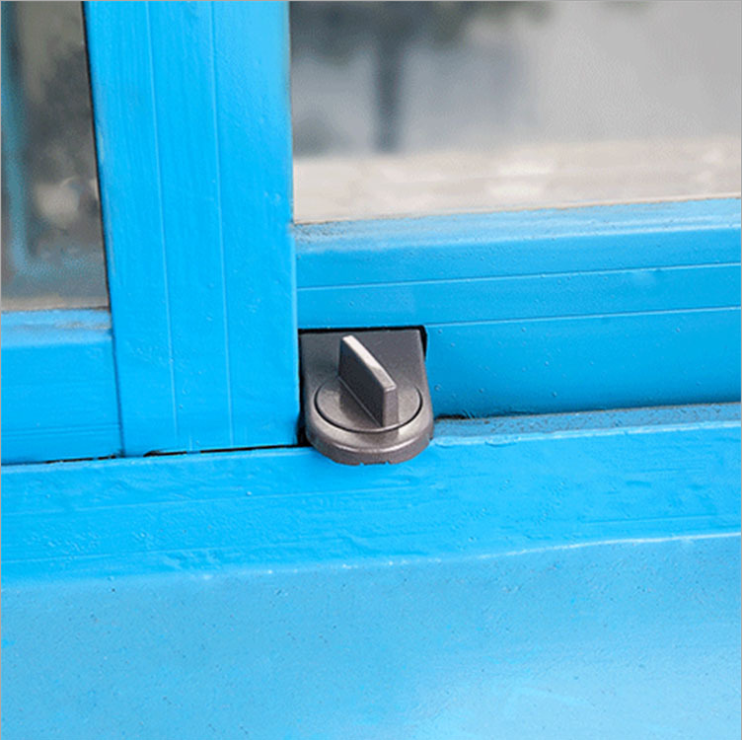Aluminum Alloy Sliding Window Stopper Window Lock Lock Translation Children Anti-Pinching Safety Lock Anti-Theft Lock