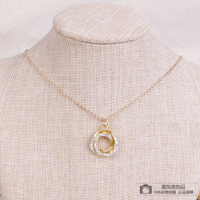 Net red tide wind lock ins silver design necklace simple joker sen department short clavicle chain