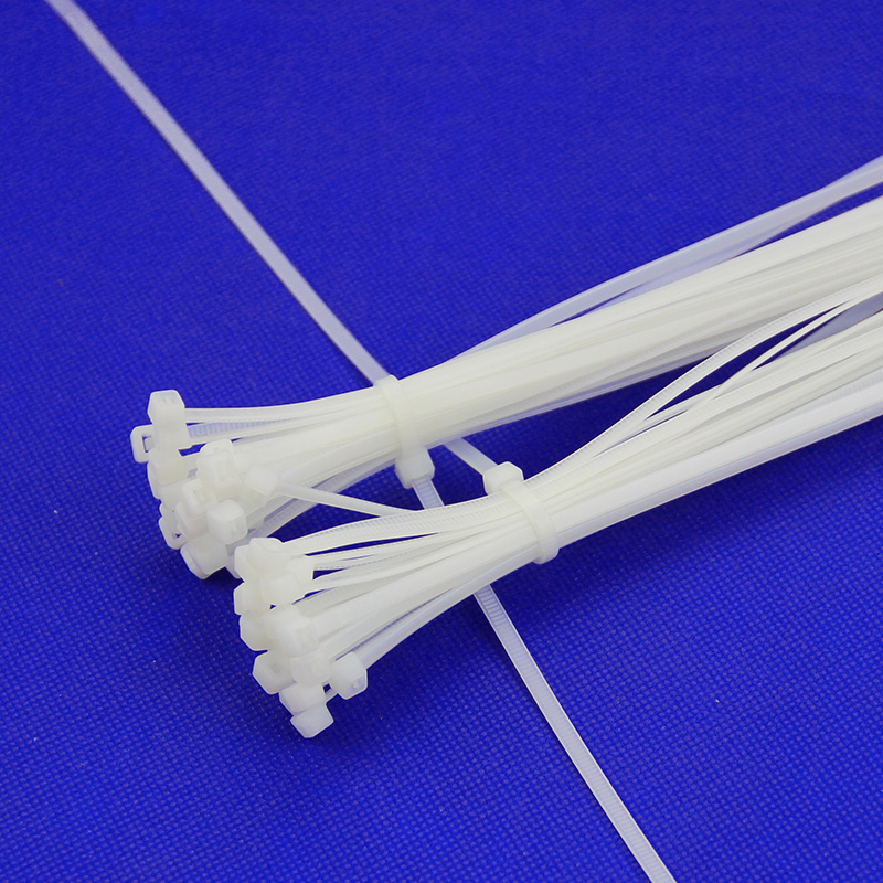 5*200 Xinguang Plastic Self-Locking Nylon Cable Tie White Binding Cable Strapping Tape Cable Tie 500 Pieces Per Pack Wholesale
