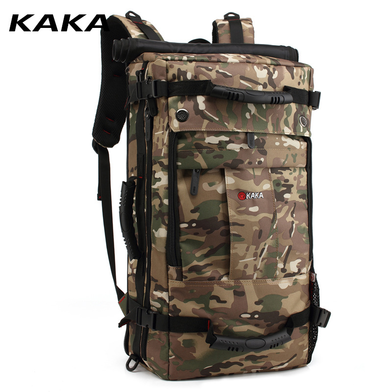 New LargeCapacity Backpack Men&#039;s Travel Bag Casual Backpack ThreePurpose Student Computer with Lock Waterproof Backpack
