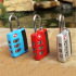US Customs TSA Combination Lock Gym Password Lock Zinc Alloy Travel Lock Pull Rod Luggage Lock