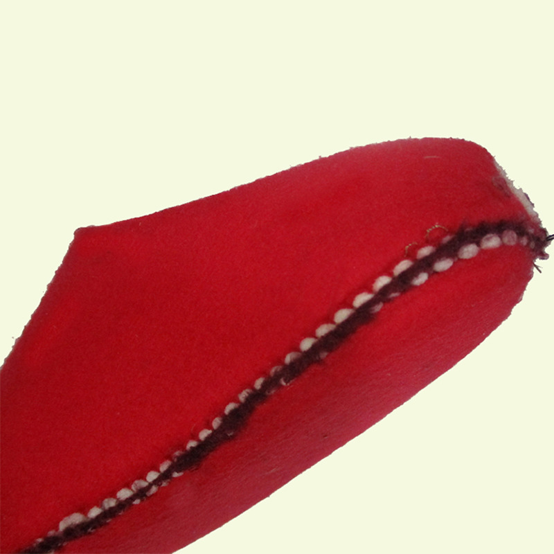 High Density Shoes Sponge Velvet Lock Wool Slippers Inner Top Thermal Home Wear Cotton Slippers Wool Slippers Footwear Uppers