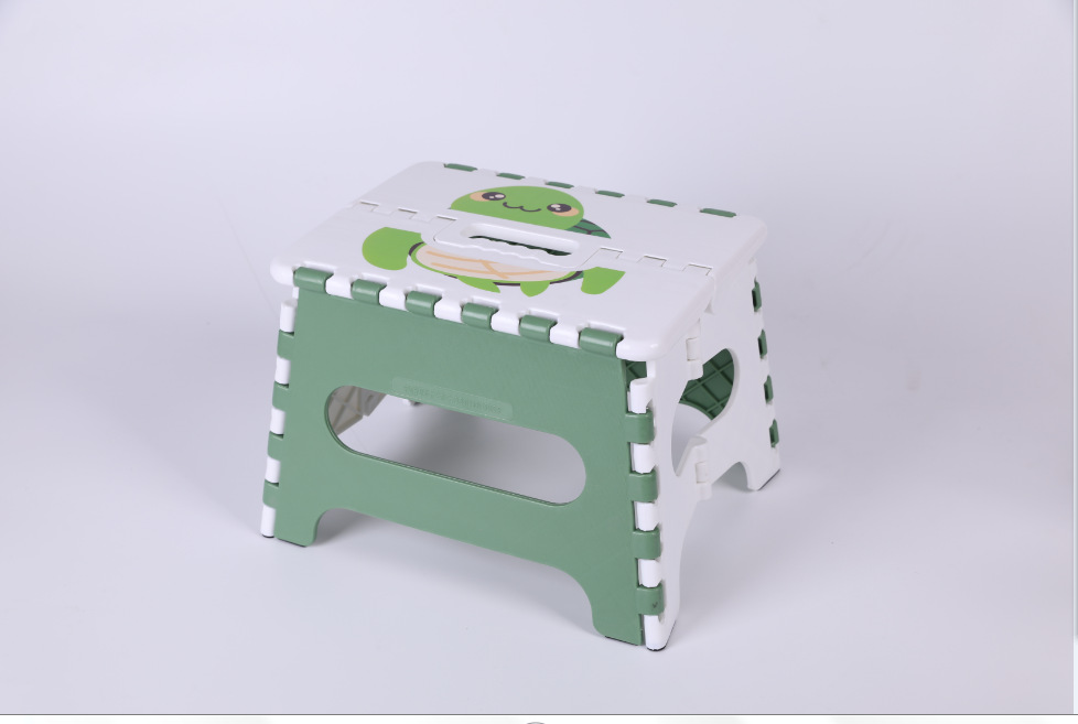 Medium Size 22cm Sitting Height Colorful Folding Stool Stool Surface Comes with Patent Safety Lock