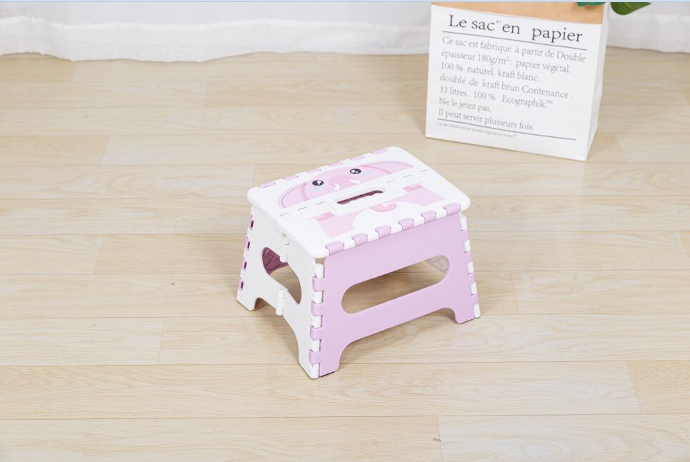Medium Size 22cm Sitting Height Colorful Folding Stool Stool Surface Comes with Patent Safety Lock