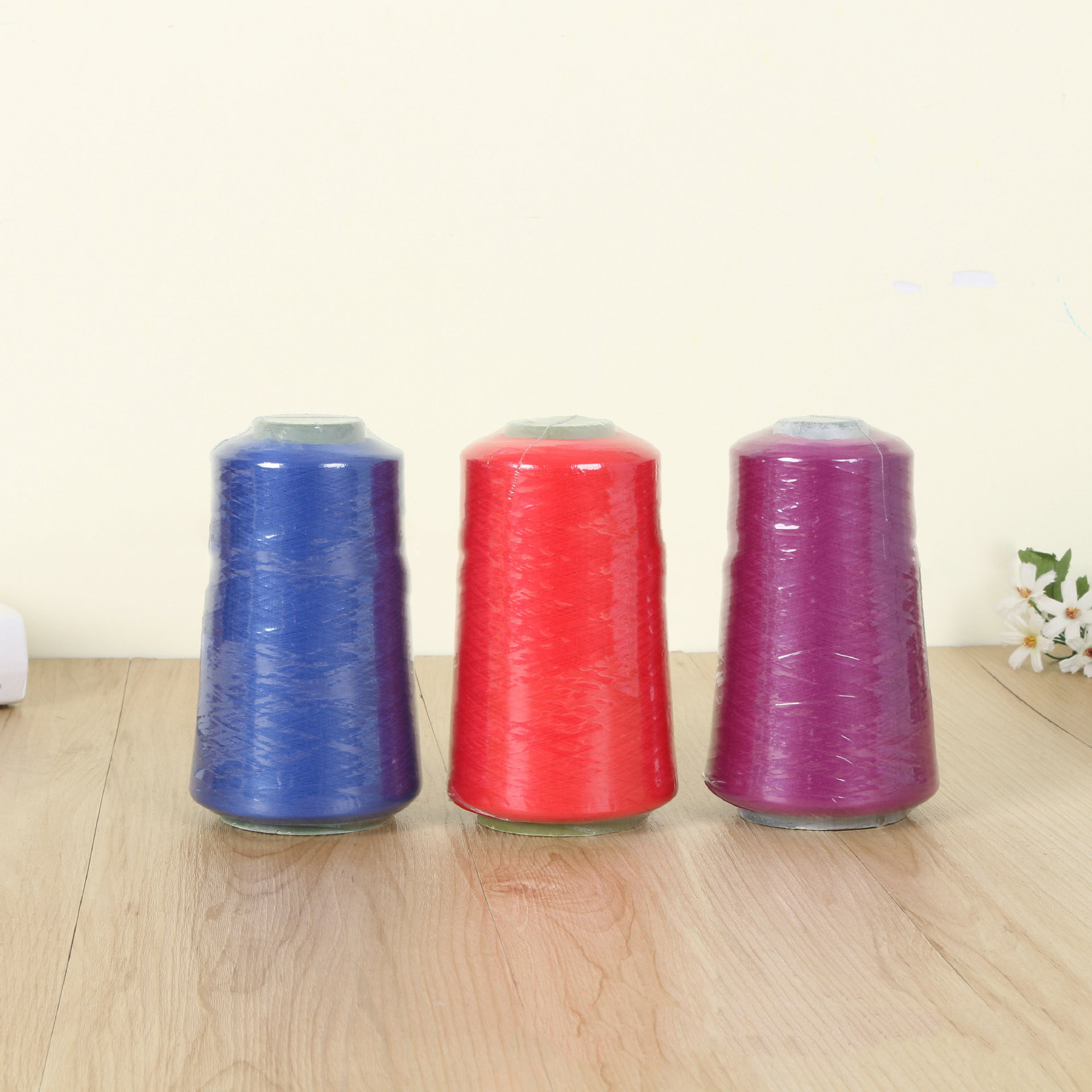Polyester DTY Woven Thread Low Stretch Yarn Line Lock Stitch Clothing Special Overlocking Stitch Factory Direct Sales Can Be Customized