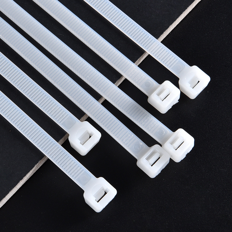Nylon Cable Tie Cable Tie Binding Cable Tie Factory Wholesale Self-Locking Plastic Cable Tie