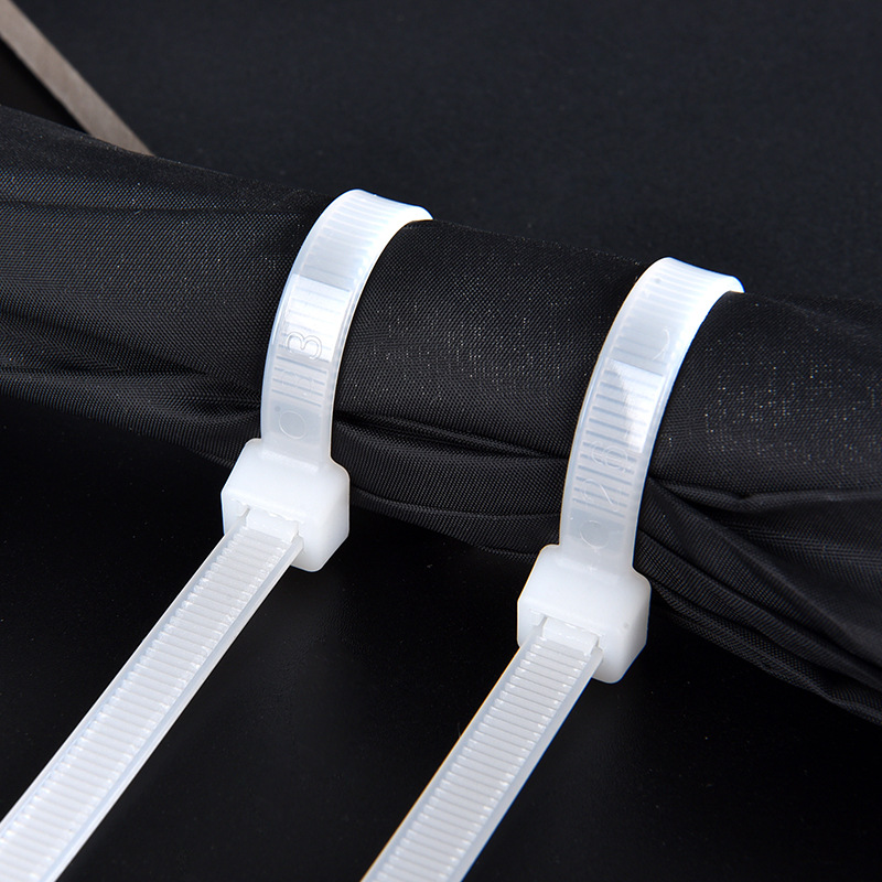 Nylon Cable Tie Cable Tie Binding Cable Tie Factory Wholesale Self-Locking Plastic Cable Tie