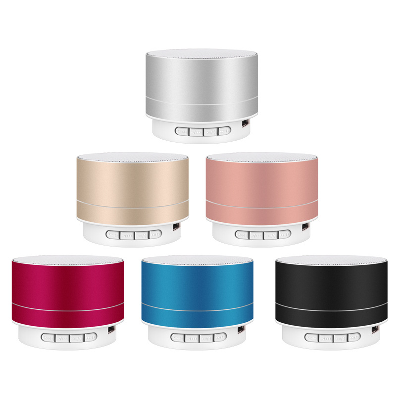 Metal A10 Bluetooth Speaker Mobile Phone Computer Subwoofer Mini Portable Lock and Load Spray Wireless Mini-Speaker Customization
