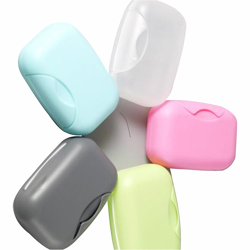 Fashion Creative Portable Travel Soap Holder Waterproof Seal Leak-Proof Soap Dish with Lid and Lock Personality Soap Box