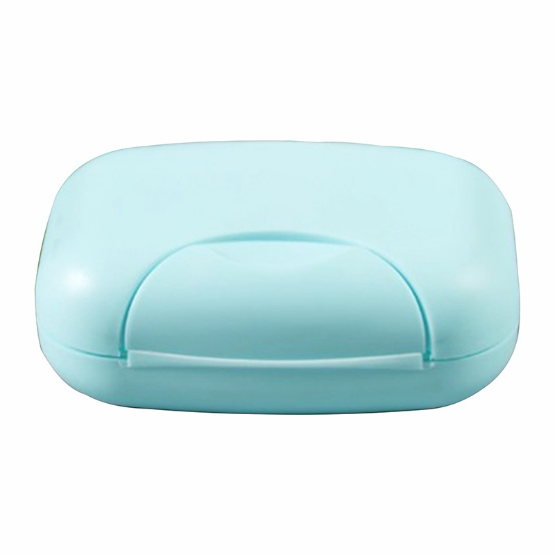 Fashion Creative Portable Travel Soap Holder Waterproof Seal Leak-Proof Soap Dish with Lid and Lock Personality Soap Box