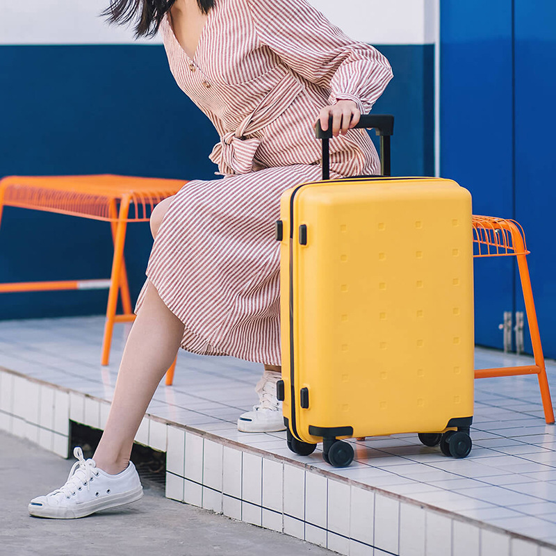 Xiaomi Trolley Suitcase Youth 20-Inch Boarding Bag Lightweight Luggage Password Lock Aluminum Alloy Trolley Case