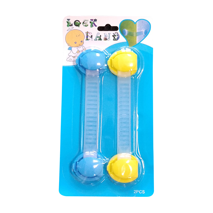 2 pcs pack blister card child safety lock anti-pinching for 