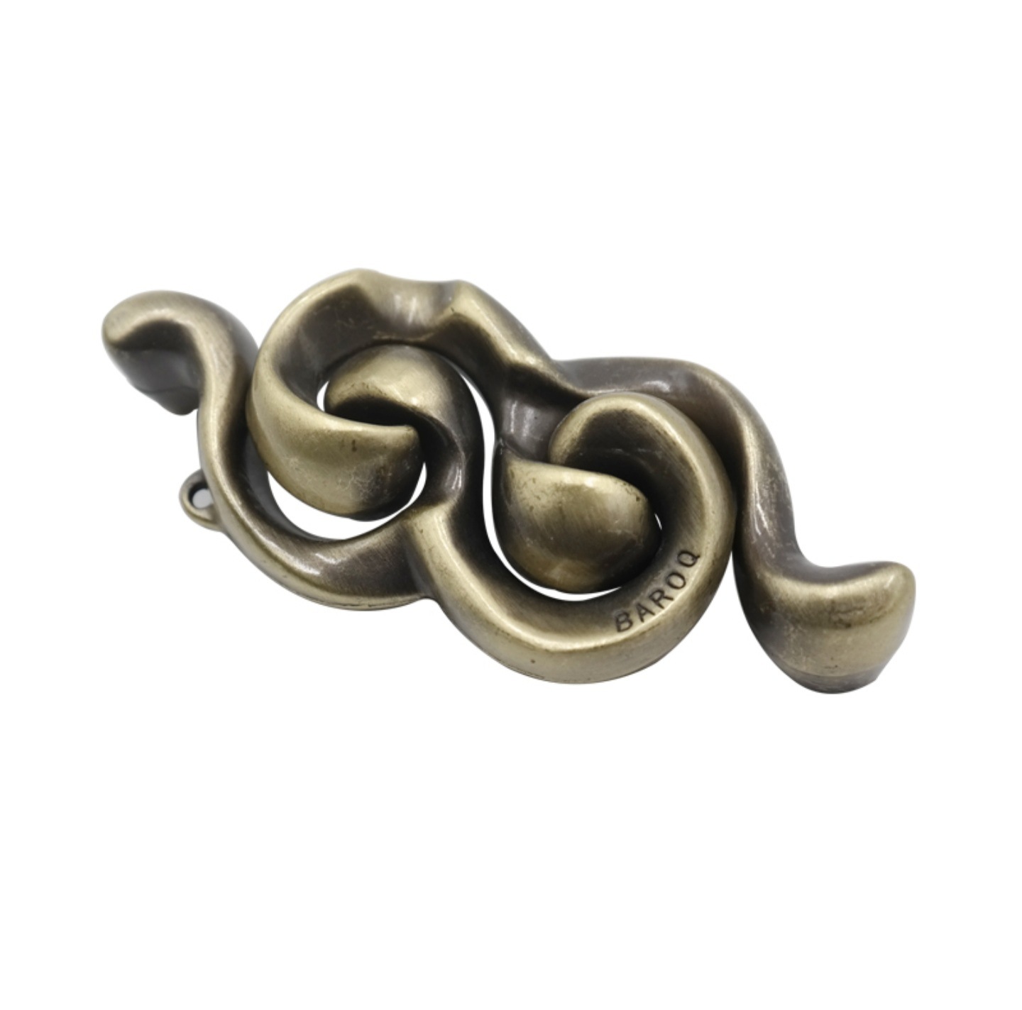 Siqi magic gold KAISIQI PUZZLE kong ming lock luban lock zinc alloy intelligence PUZZLE unlocking toy
