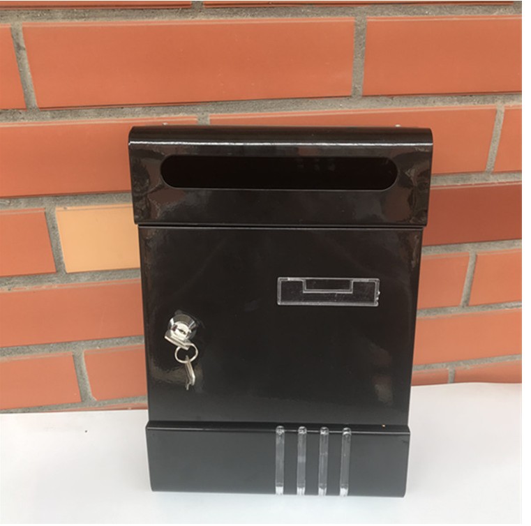 Home Hanging Wall Mailbox Door with Lock Letter Box European Garden Outdoor Rainproof Post Box Wholesale