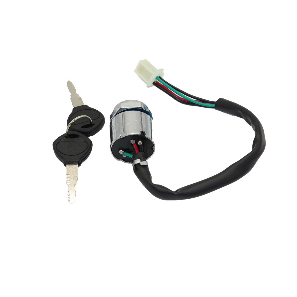ATV off-Road Motorcycle Tilta Electric Door Lock 4-Wire Modified Ignition Lock Electric Door Switch