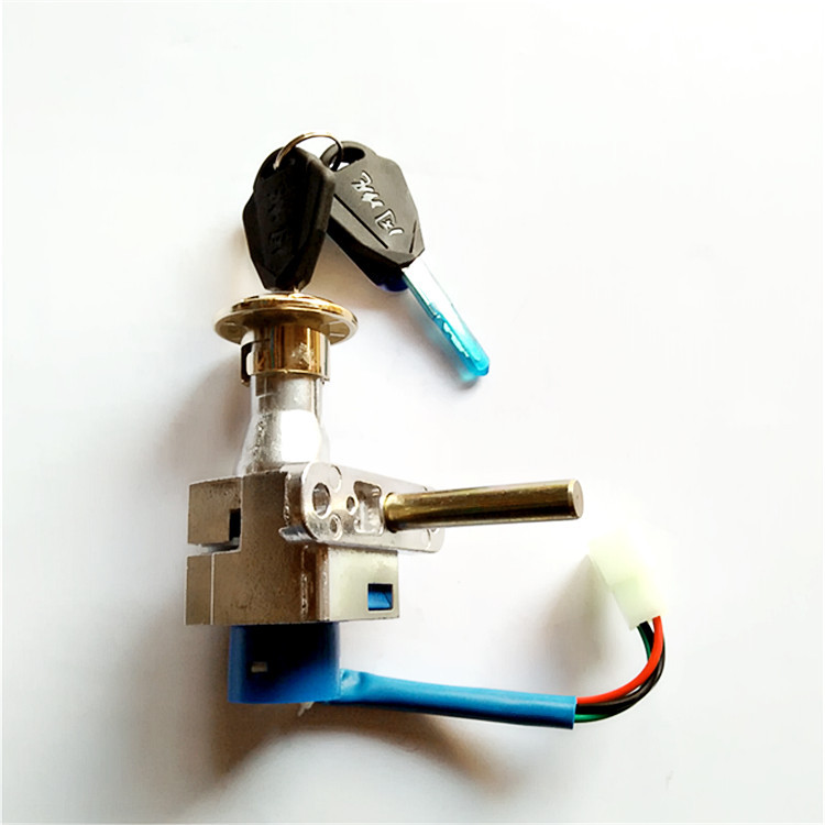 Electric Door Lock Blessed Little Turtle King Electric Car Power Lock Electromobile Lock Lengthened Lock Cylinder