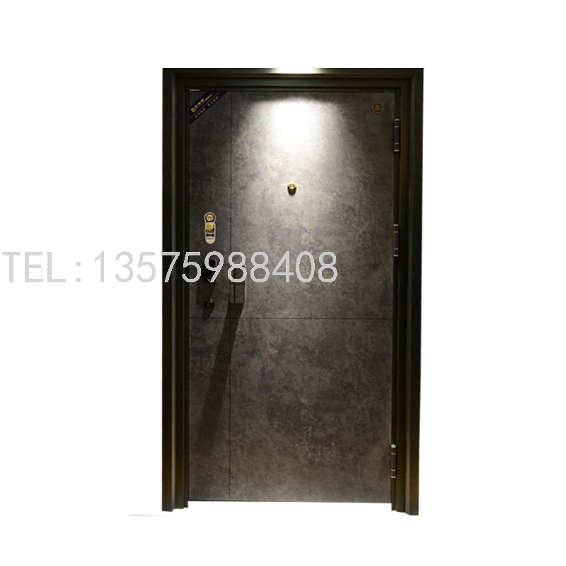 Class A Anti-Theft Door Household Entrance Door Smart Fingerprint Lock Door Steel Safety Door