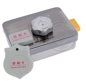 electric lock power locksental housing one/ID door sensor lock/double-sided brush