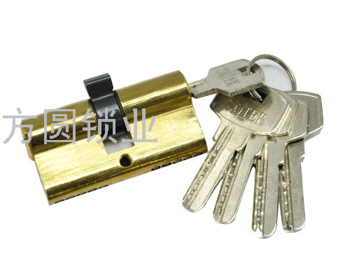 Titanium iron lock liner iron lock cylinder door lock cylinder gate lock cylinder