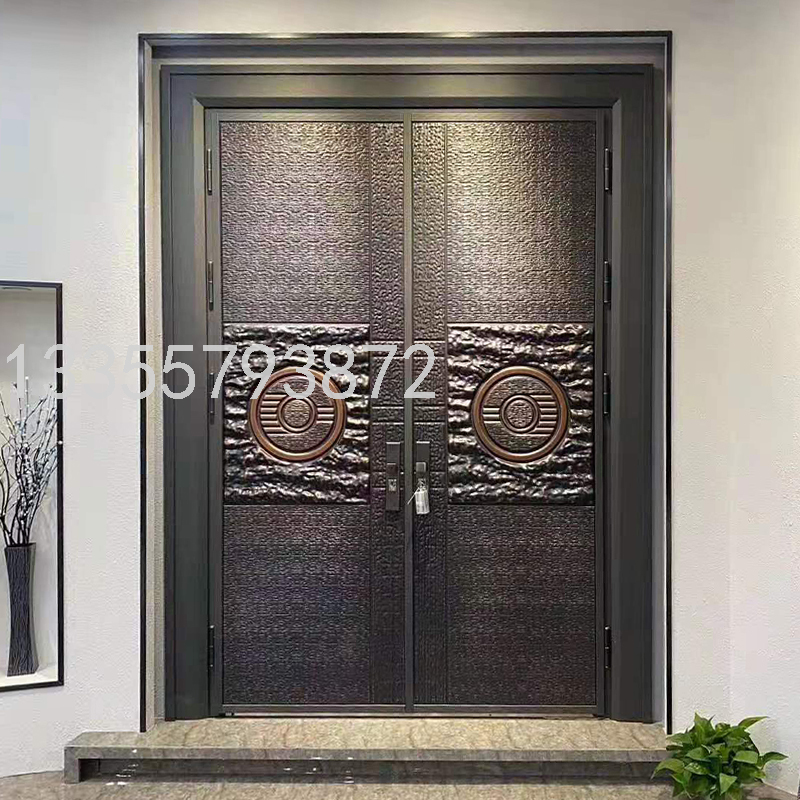 Class A Household Mute Anti-Theft Door Smart Fingerprint Lock Entry Door Customized Child and Mother Safety Door