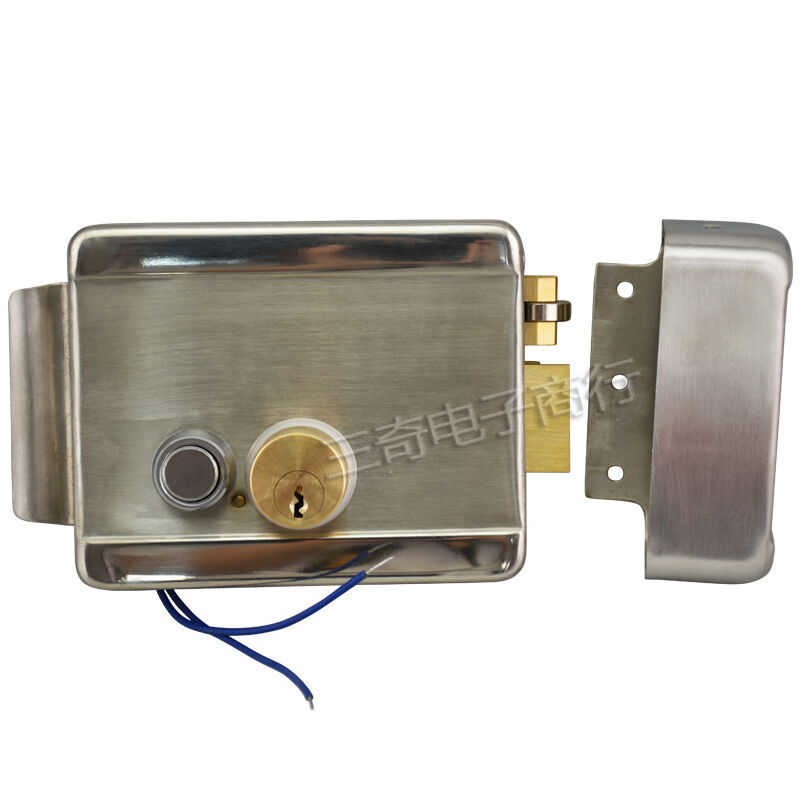 Intelligent double head spiritual lock silent security lock motor lock 12V electric control door lock