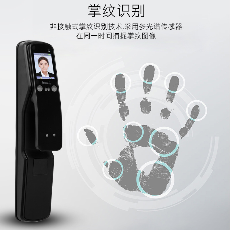 Factory Face Recognition Lock Intelligent Fingerprint Lock Household Theft Proof Door Intelligent Lock Password