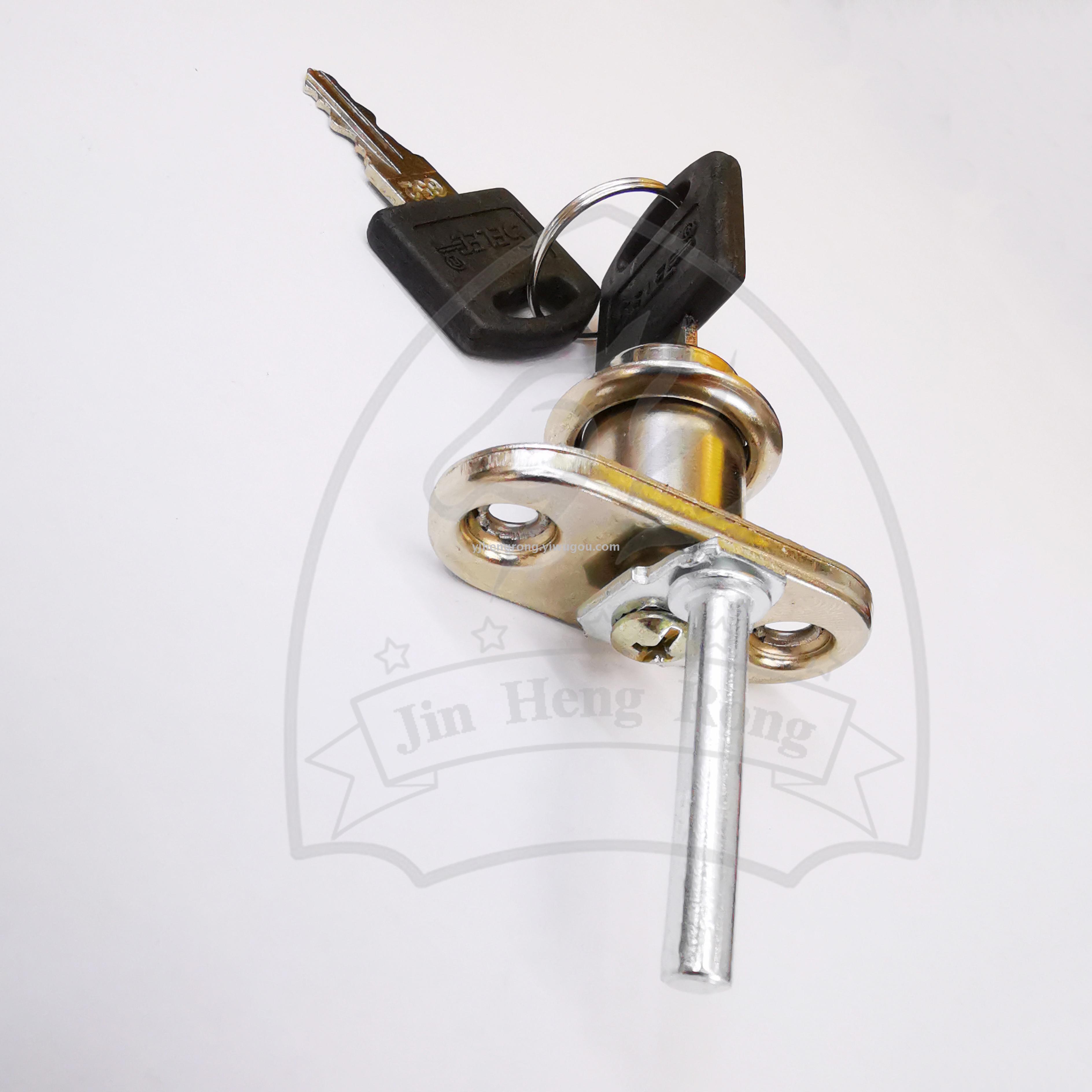Drawer lock desk lock combination Lock one lock three Triple side wooden high quality computer desk household Cabinet door lock