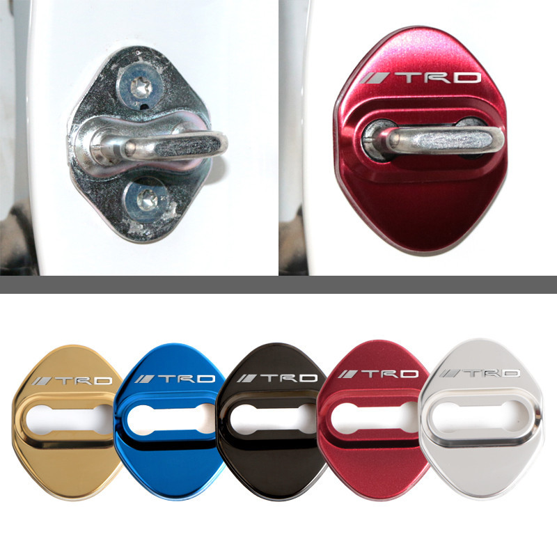 Suitable for Toyota TRD CHR Carolina Reeling Double Qing Camry Highlander Door Lock Protective Cover