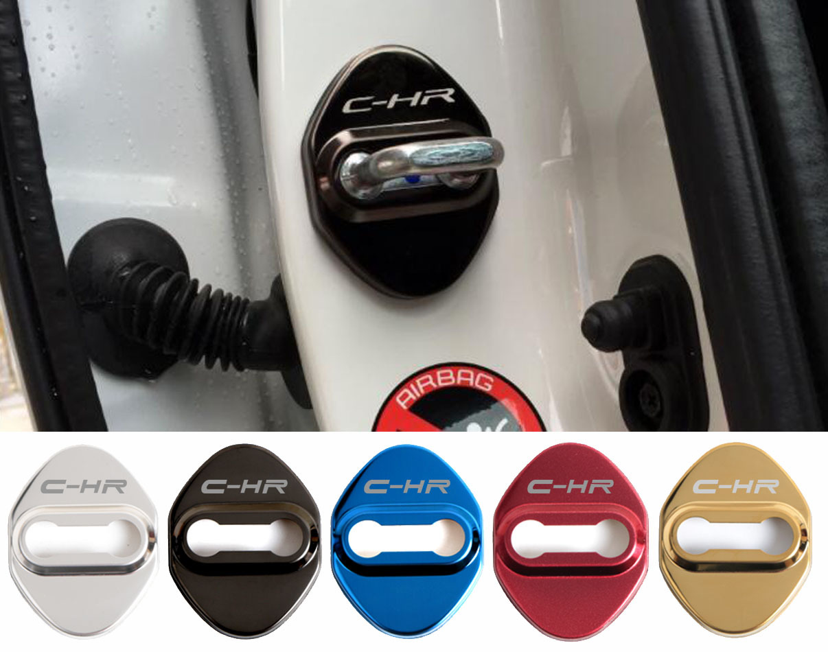 Suitable for Toyota TRD CHR Carolina Reeling Double Qing Camry Highlander Door Lock Protective Cover