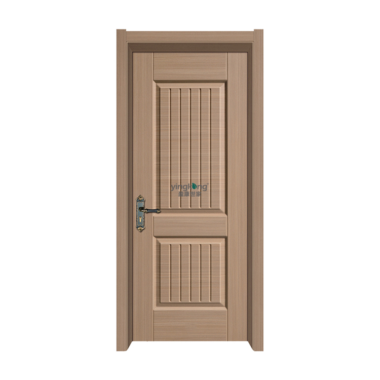 Yingkang Toilet Door Pvc Bathroom Door Modern Bedroom Door With Locks And Handles  SoundproofwaterproofEco-friendly