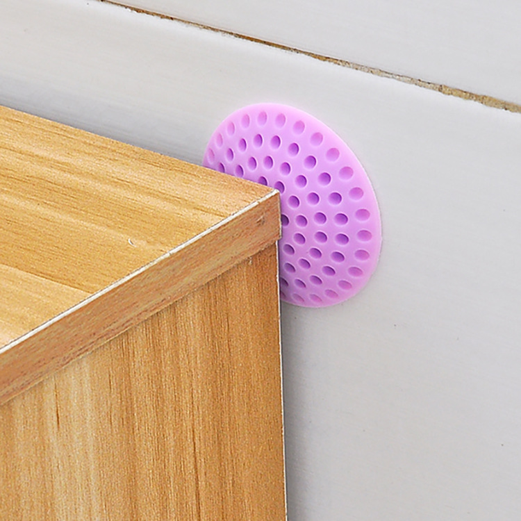 Thickened Silicone Wall Crash Pad behind the Door Silent Silencer Bumper Door Handle Door Lock Protective Pad Anti-Vibration Pad