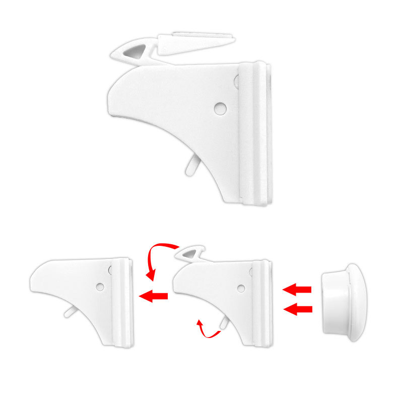 Children&#039;s Protective Magnetic Lock Baby Cabinet Door Drawer Invisible MultiFunctional Safety Lock Drawer 41 Safety Lock