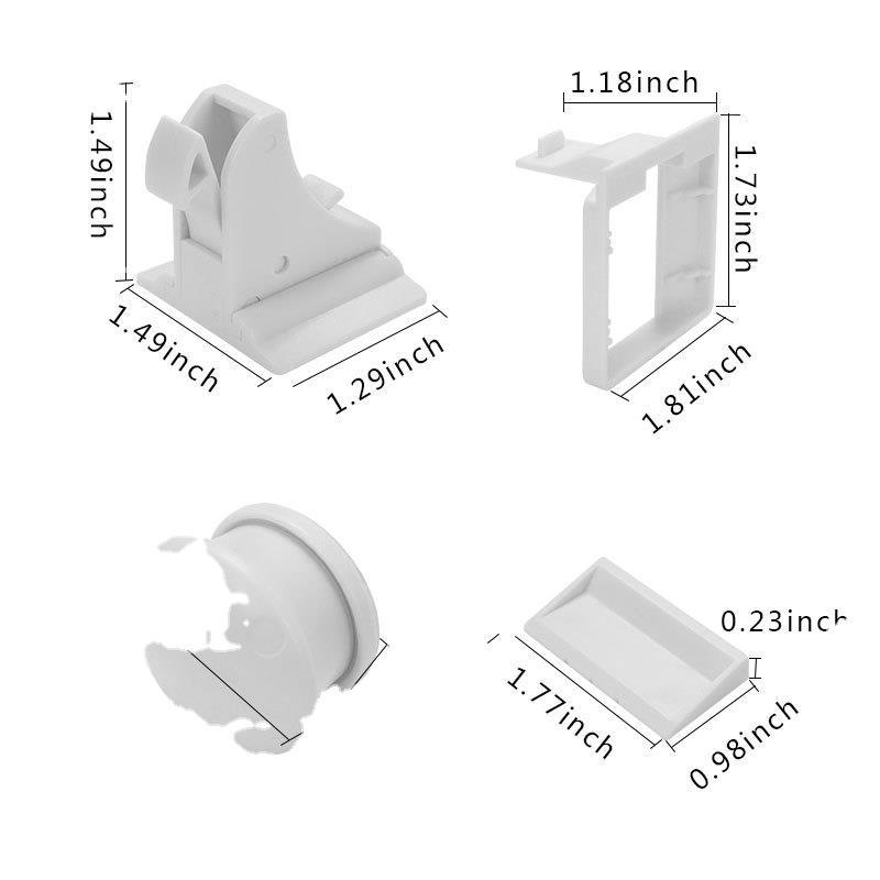 Children&#039;s Protective Magnetic Lock Baby Cabinet Door Drawer Invisible MultiFunctional Safety Lock Drawer 41 Safety Lock