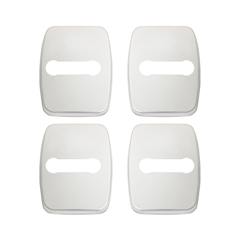 Door Lock Buckle Cover AntiRust AntiCollision Cover Protective Cover Modification Suitable for BMW Door Lock Cover