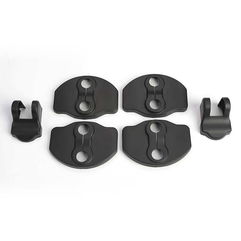 Applicable to Tesla Model 3/Y Door Lock Cover Car Door Lock Protective Cover Anti-Rust Cover Limit Buckle Modification Accessories