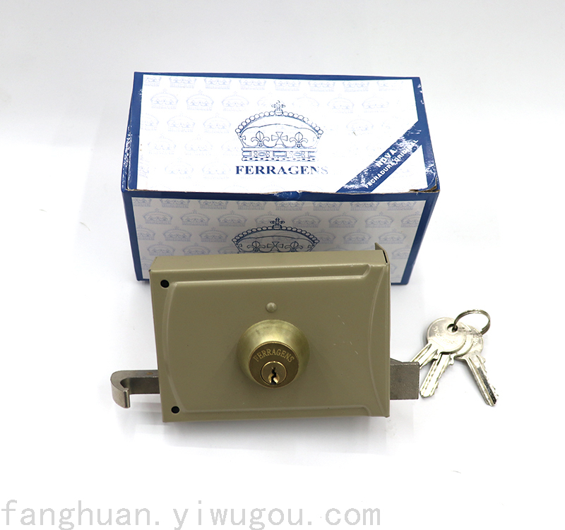 Factory Direct Sales Door Lock High Quality Copper Core Door Lock Home Outer Door Inner Door Lock