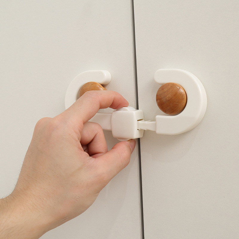 6085 safety pair door lock children&#039;s safety lock cabinet protection lock telesprotection lock protection lock