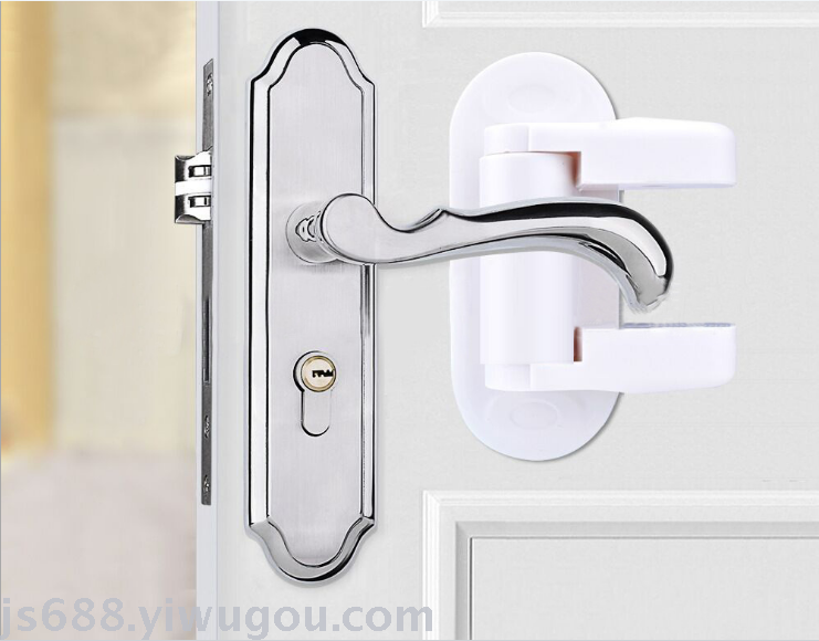Children&#039;s safety lock safety guard door opening protection door handle lock