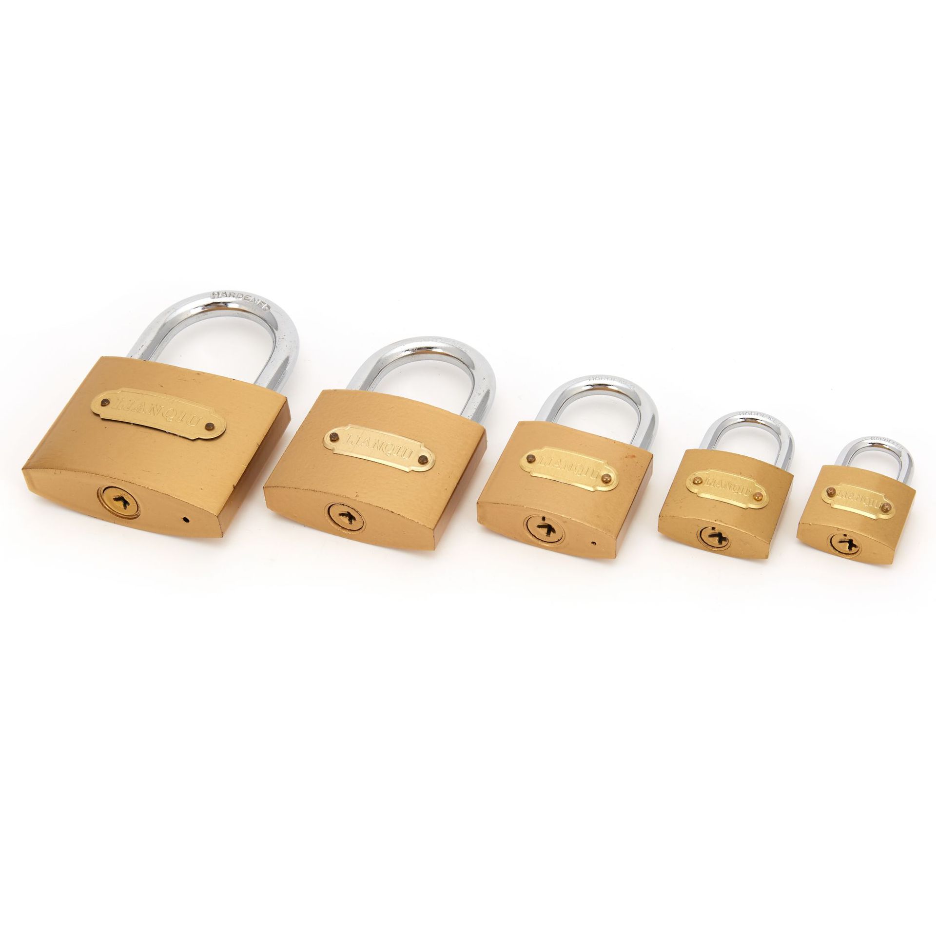 32mm Cross Imitation Copper Yellow Imitation Copper Padlock Wholesale Drawer Dormitory Door Students Wholesale Lock Head Warehouse Direct Supply